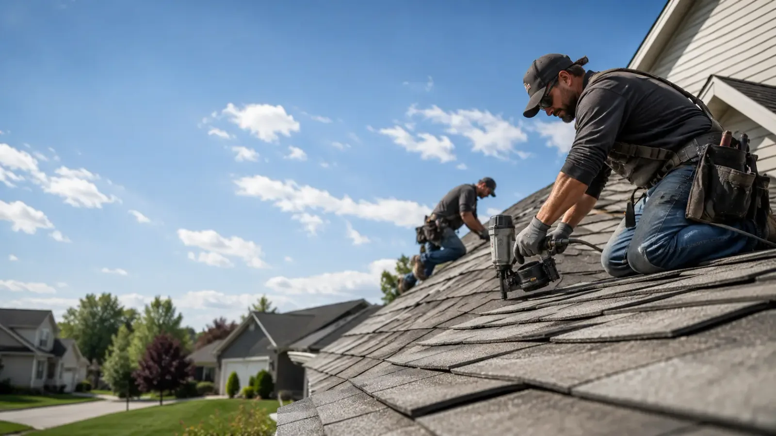 Storm Damage Roof Repair in Stanford, IL near me